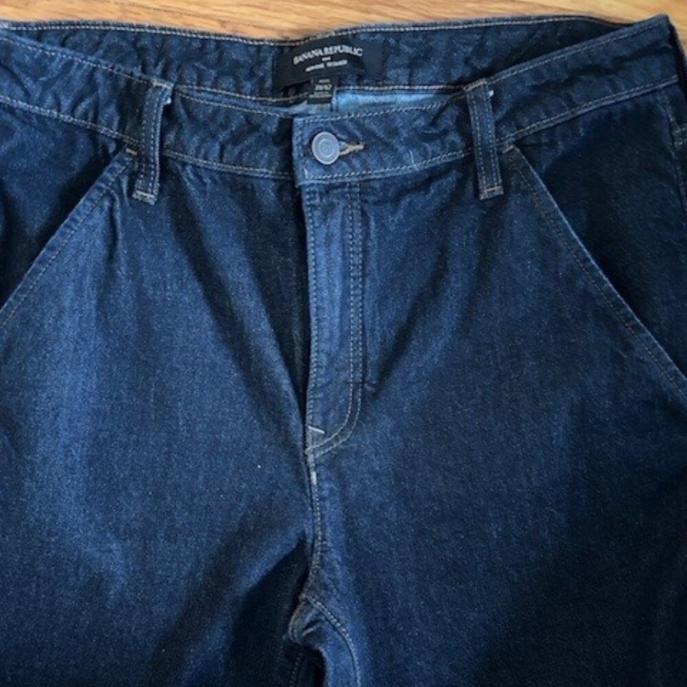 Banana Republic High Rise, Wide Leg Trowser, Size 12P/31